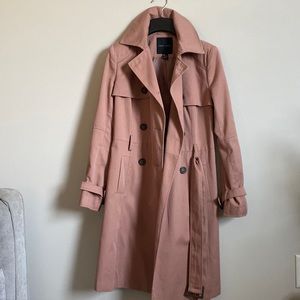 Dusty Mauve Trench coat